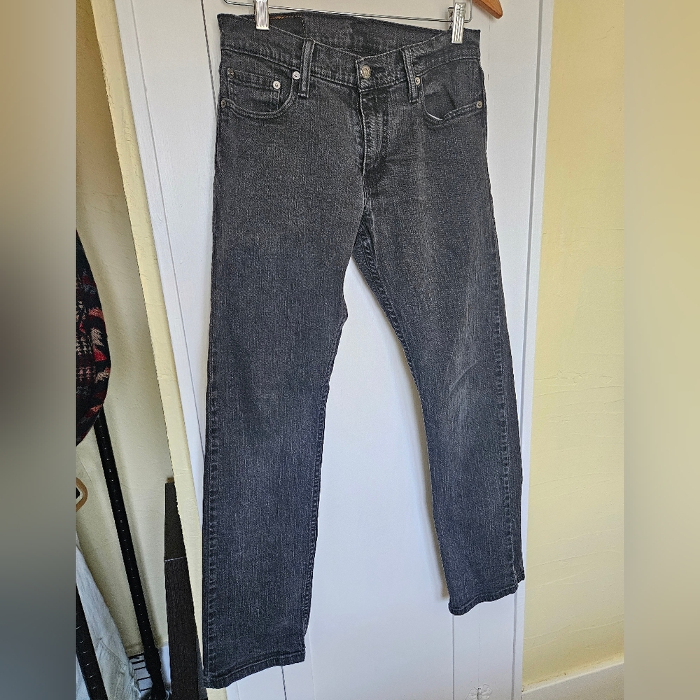 Levi's Men's 514 Straight Jeans in Charcoal Size 30 X 32